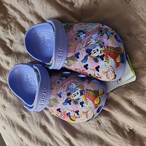 Disney 100 crocs
